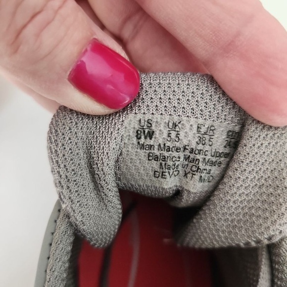 Ryka Sneakers Devotion XT Mid Training Womens Size 8W Gray Pink HighTop Mesh - Picture 9 of 16